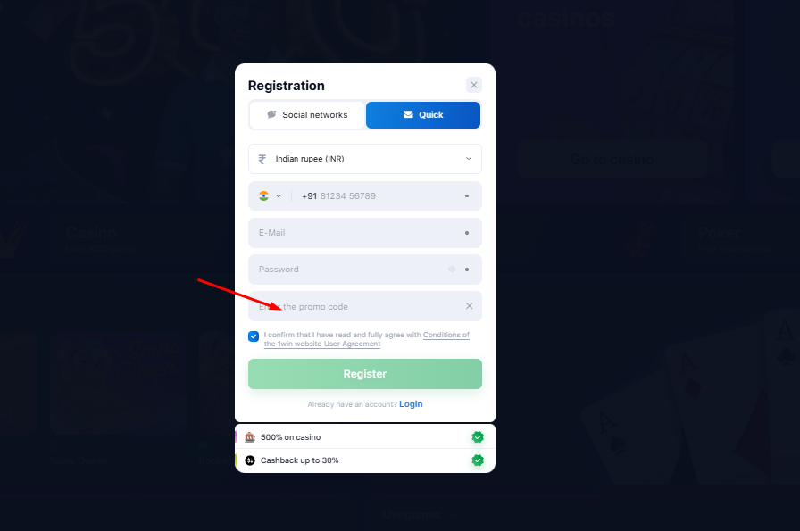1win promo code 1win bonus code
